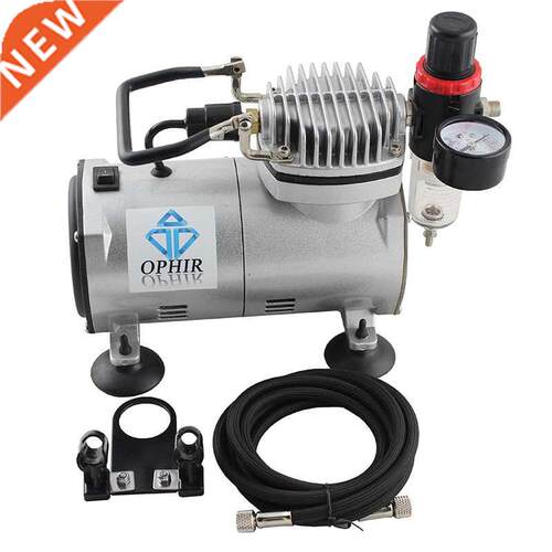 OPHIR Mini Air Compressor with Filter Holder Airbrush Air C