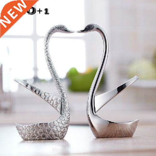 Silver Swan Dinnerware Base Wedding Decoration Elegant
