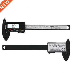 Digital Vernier Caliper 0-100mm LCD Carbon Fiber Altimeter M
