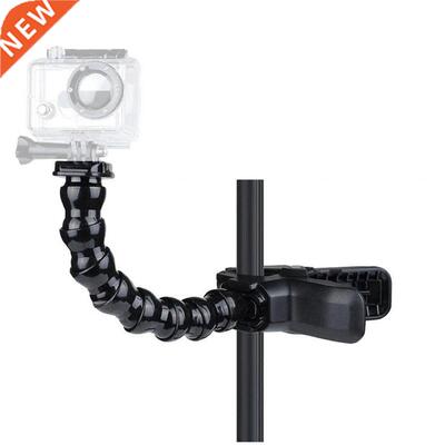 Jaws Flex Clamp Mount + 8 Joint Adjustable Goose Neck for Go