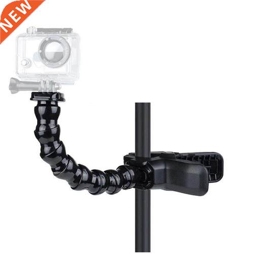 Jaws Flex Clamp Mount + 8 Joint Adjustable Goose Neck for Go