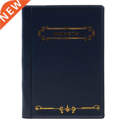 120 Pockets 10 Page Coin Storage Album Collecting Wallet Bo