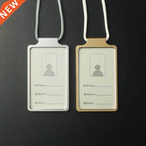 Apple worker IC ID card holder with neck strap in special