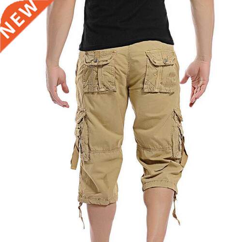 Casual Shorts Men Summer Camouflage Cotton Cargo Shorts Men
