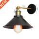 Sconces Lamp Hardwire Vintage Light Industrial Wall