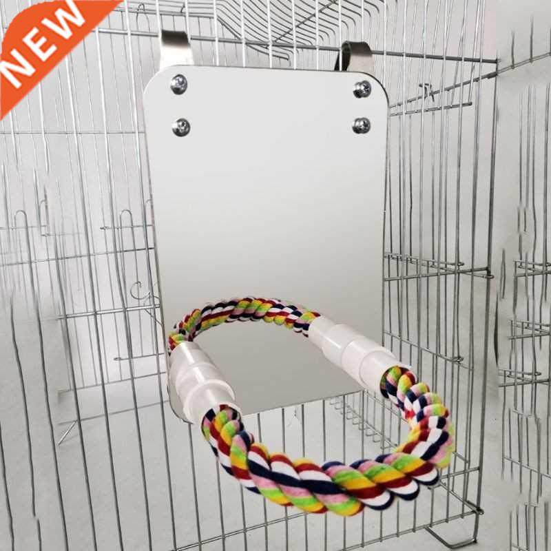 prot pet fun mirror toy cockatiel small birds prots bit