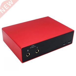 Professional Sound Card 24 Bit 192KHz 2X2 USB External Audio