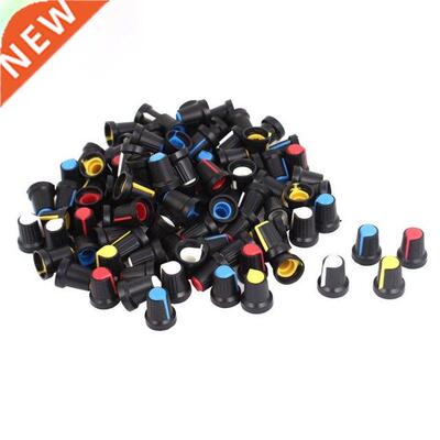 Knurled Shaft 6mm Dia Potentiometer Volume Control Knob Cap