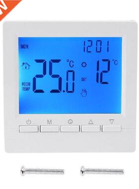 Digital Gas Boiler Thermostat 3A Weekly Programmable Room