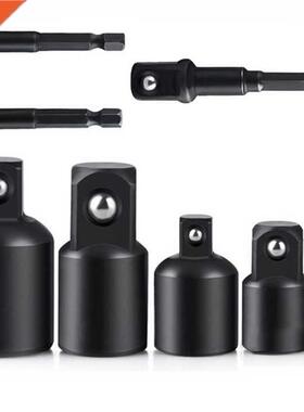 4pcs Impact Extension Socket Adapter Socket Set Extension 1/