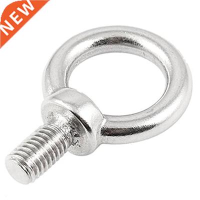 2pcs Eye Bolt Lifting Ring Extended Male thread Size M6x12mm