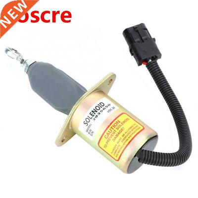 24V Engine Shut off Stop Solenoid Valve Replacement Kit Fit