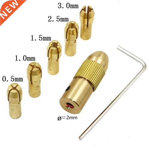 7Pcs/set Drill Chuck 0.5-3mm Mini Electric Drill Bit Chuck A