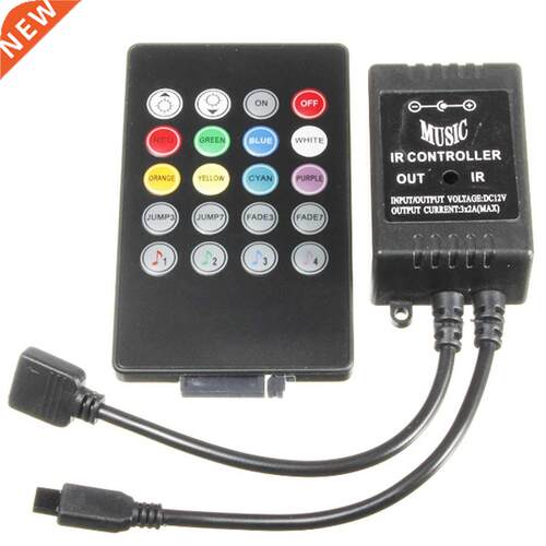 20 Keys Music IR Remote Controller for RGB LED Strip DC 12V