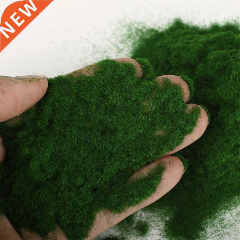 30g Scene Model Materia Yellow Green Turf Flock Lawn Nylon G