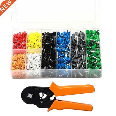 Wire Pliers Set 800PCS Crimp Cable Terminals Set Kit Insulat