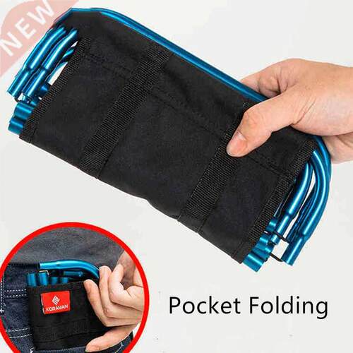 Folding Small Bench Stool Portable Outdoor Foldable Ultra Li