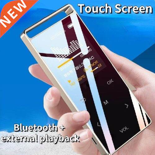 Alloy Fuselage Portable K188 MP3 Player Touch Screen