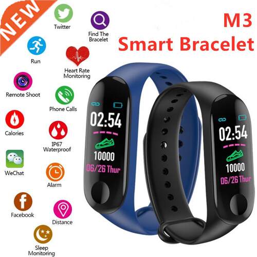 M3 Smart Bracelet Men Fitness Smart Wristband Women Sports T