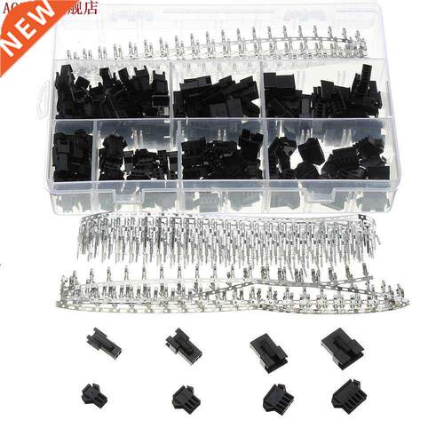 560pcs 2.5M Pn Black Way Cable Plug Electrcal Dupont Con