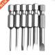 Head 50mm Screwdrivers Tip Slotted Flat 6.0mm 2.0 Set 6Pcs