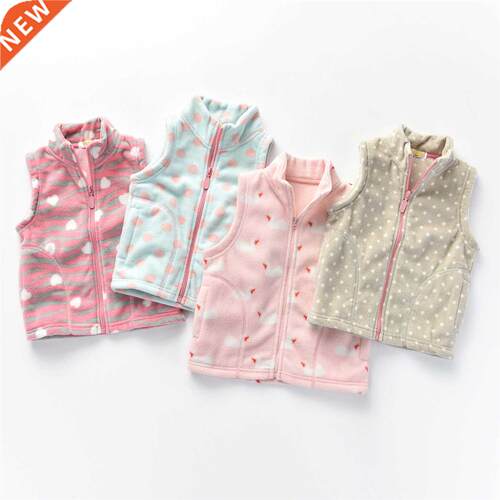 Vest Waistcoat Kid's Girl Coat 2-8 Y Children's Winter Jacke