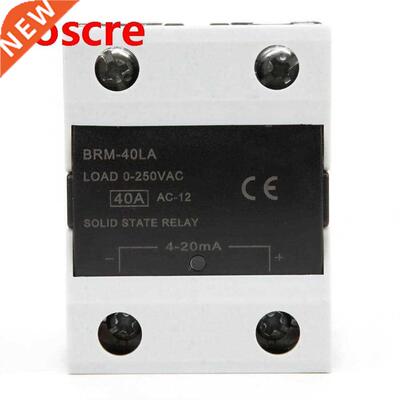 Solid State Relay SSR 4~20mA-AC 0~250V 40A Flame-Retardant R