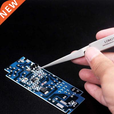 Reverse Stainless steel Tweezers Precision Electronic tweeze