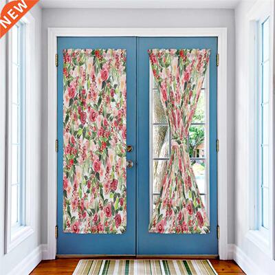 Flower Petals Food Plant Door Curtains Decor Home Bedroom