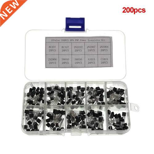PNP/NPN Assortment Kit 10 Value Electrical Supplies Electron