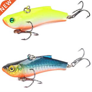 1Pcs 70mm/18g Metal VIB Vibration Bait Spinner Spoon Fishing