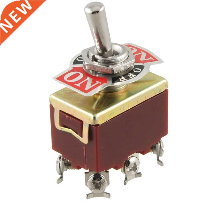 On/Off/On 3 Position DPDT 6 Screw Terminals Switch AC 250V 1