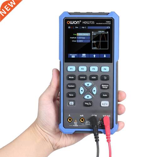 OWON HDS272S 3-in-1 Oscilloscope Multimeter Waveform