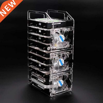 New DIY Acrylic Hard Drive Bracket Transparent Hard Disk She