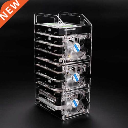 New DIY Acrylic Hard Drive Bracket Transparent Hard Disk She