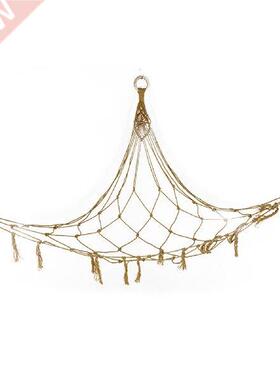 Toy Hammock Net Hand-woven Cotton Rope Toy Storage Bag Toy
