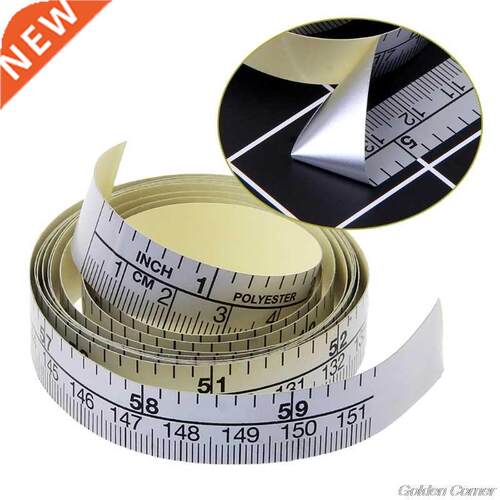 151cm Self Adhesive Metric Measure Tape Vinyl Ruler For