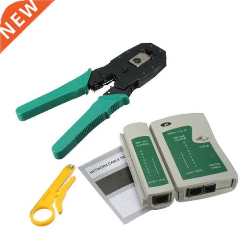 RJ45 RJ11 RJ12 CAT5 CAT5e L Tool Kit Utp Cable Tester D Plie
