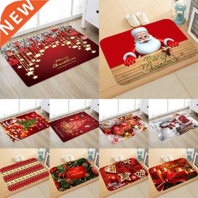 Merry Christmas Door Mat Snowman Floor Mat Non Slip Xmas