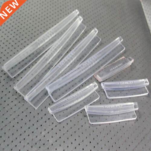8pcs Car Door Edge Transparent Anti Scratch Protection Strip