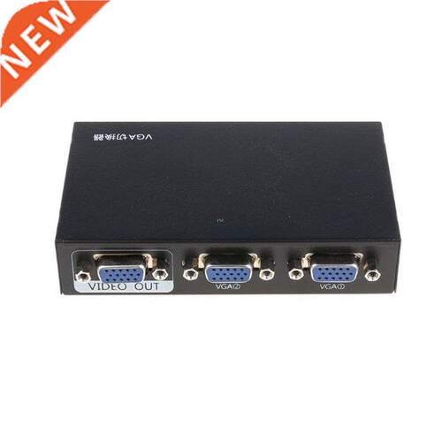 2 Ports Swtcher Spltter 2 Ways VGA Vdeo Swtch Adapter Co