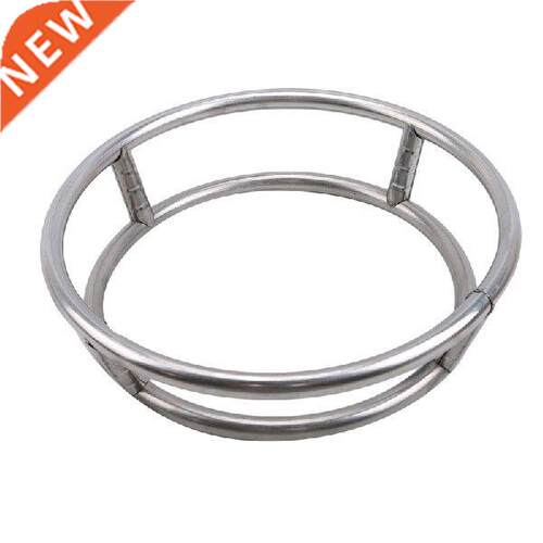 New Stainless Steel Round Shelf For Home Wok Double