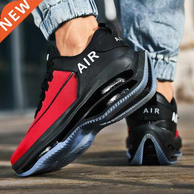 Running Shoes Men Women Air Cushion Fitness Sneakers Men Hig