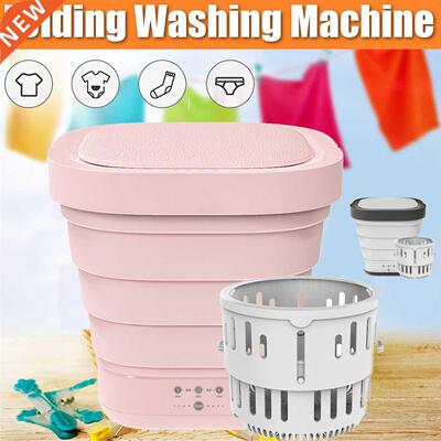 Portable Mini Folding Clothes Washing Machine Bucket