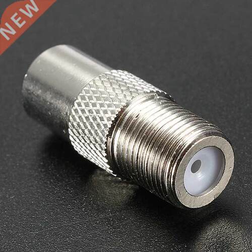 3PC Silver F Type Female Screw Plug To TV Aerial RF Coaxial