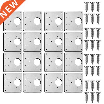 Hnge Repar Plate Kt wth Hole for Cabnet, Rust Resstant