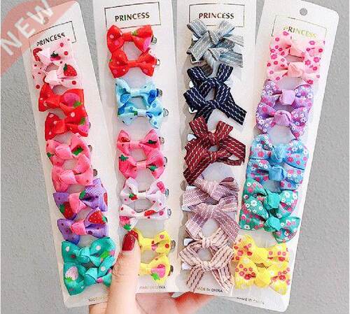 30 Colors Cute Pet Cat And Dog Rubber Band Hairpin Pet Bow