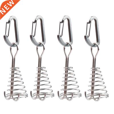 Adjustable Spiral Shaped Spring Folding Ring Spiral Ground