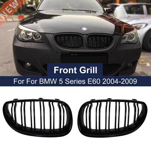 Car Front Kidney Grilles Racing grill for BMW E60 E61 5 Seri