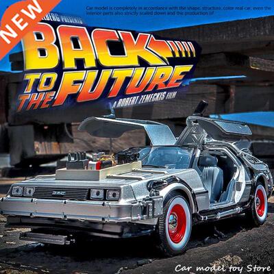 WELLY 1:24 DMC number one player Back to the future Time sim